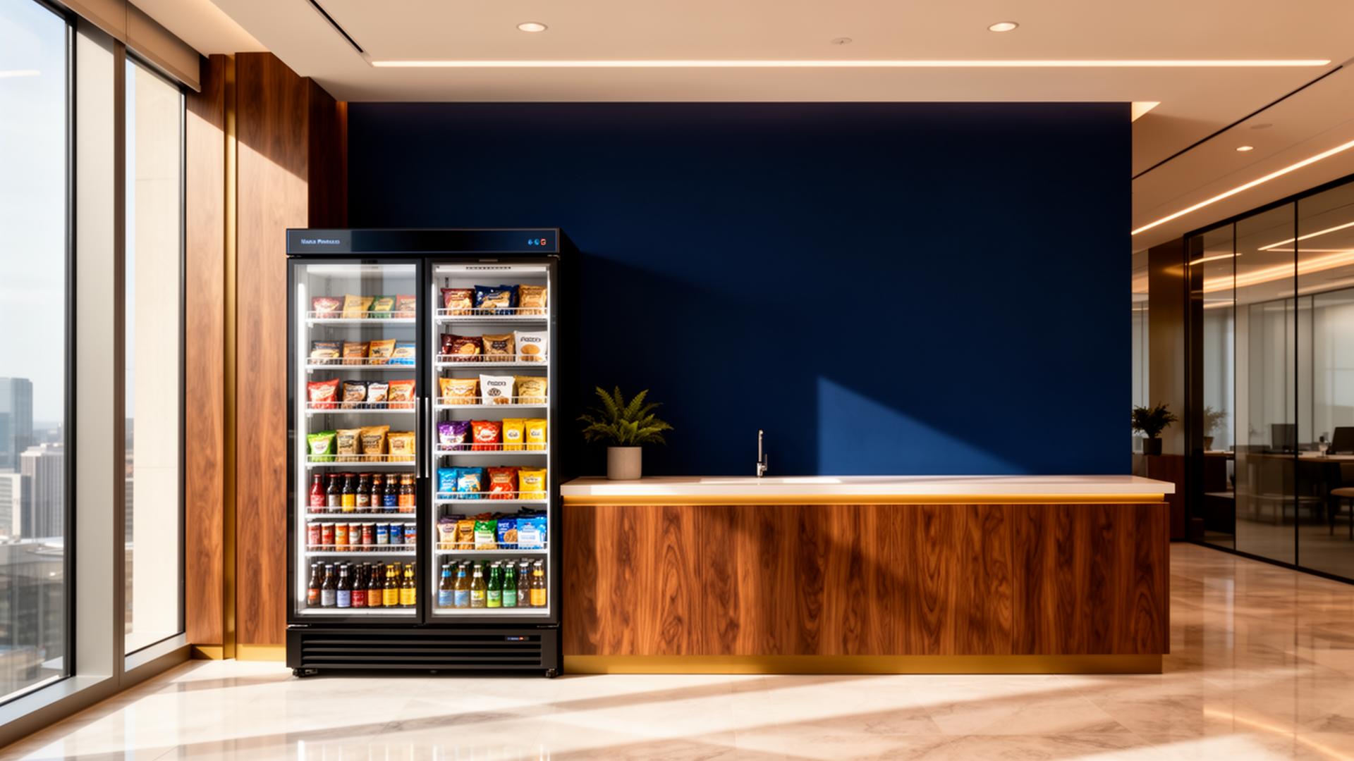 Premium micro market inside a modern corporate space